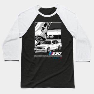 BMW E30 Baseball T-Shirt